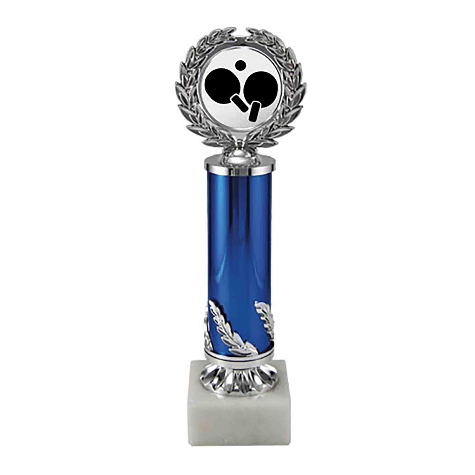 Pokal Paderborn blau 24,5 cm