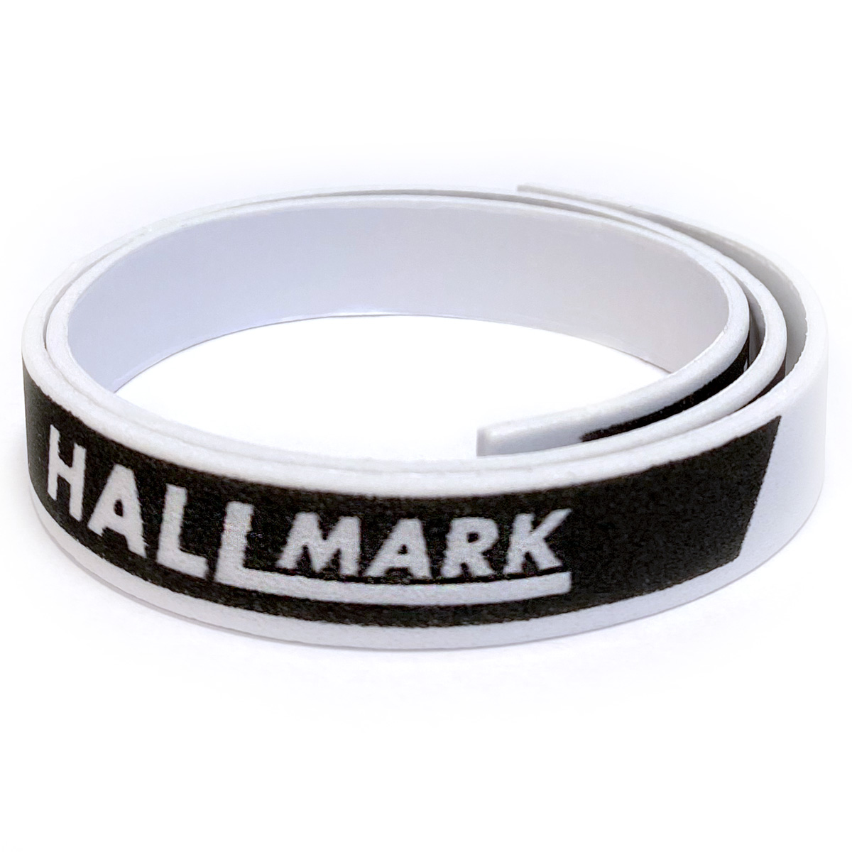 HALLMARK Kantenband 12mm für 1 Schläger schwarz/weiß