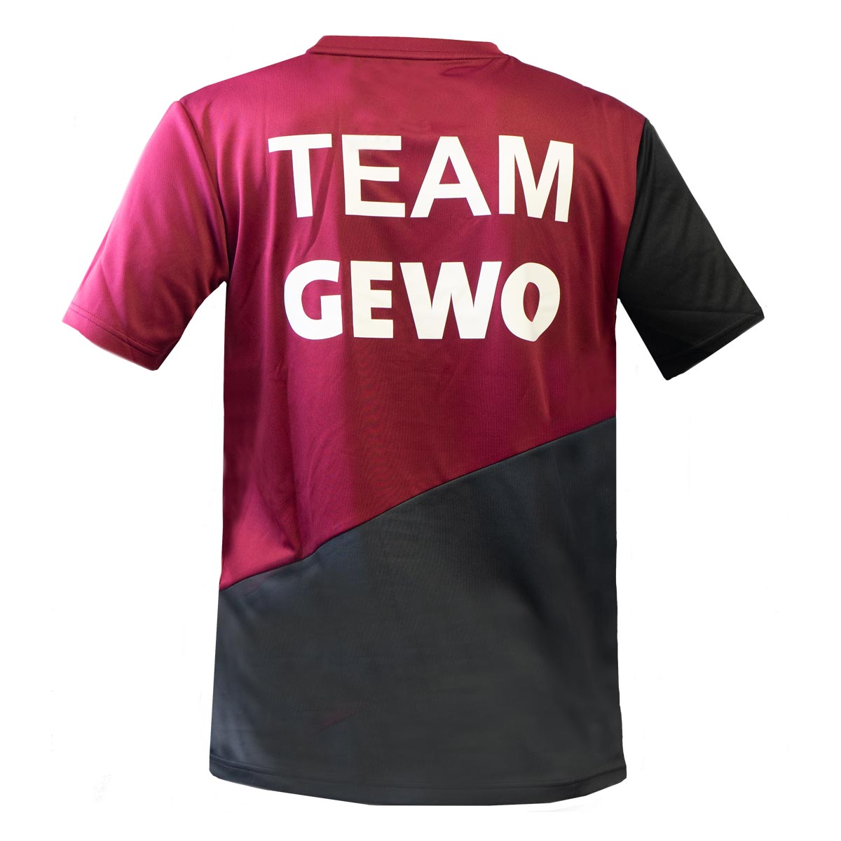 GEWO Promo T-Shirt Ravello  grau/bordeaux XXXL