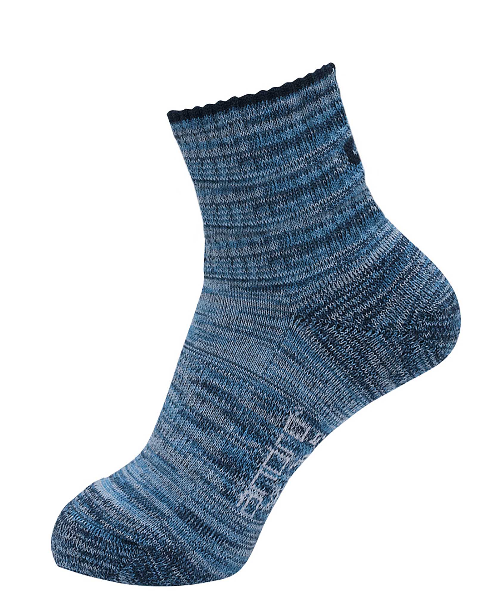 andro Socke Melange blau 43-47