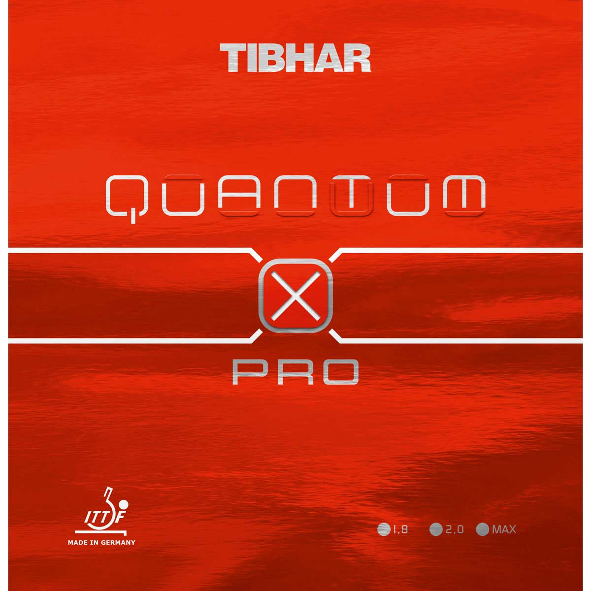 TIBHAR Belag Quantum X Pro rot 1,8 mm