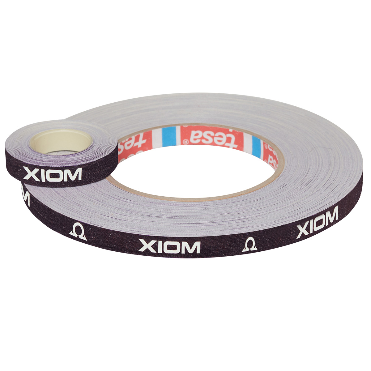 Xiom Kantenband Logo 12mm/50m schwarz