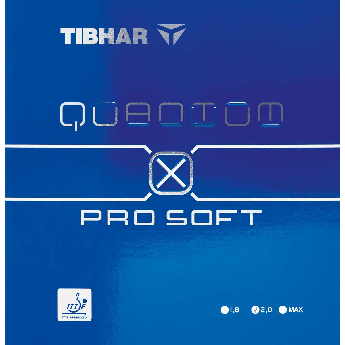 TIBHAR Belag Quantum X Pro Soft rot 1,8 mm
