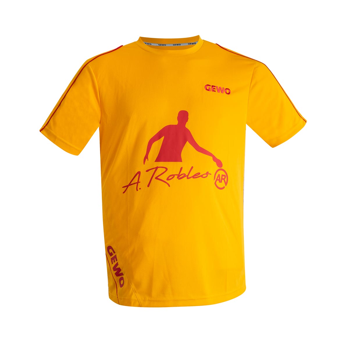 GEWO T-Shirt Promotion Robles gelb/rot XL