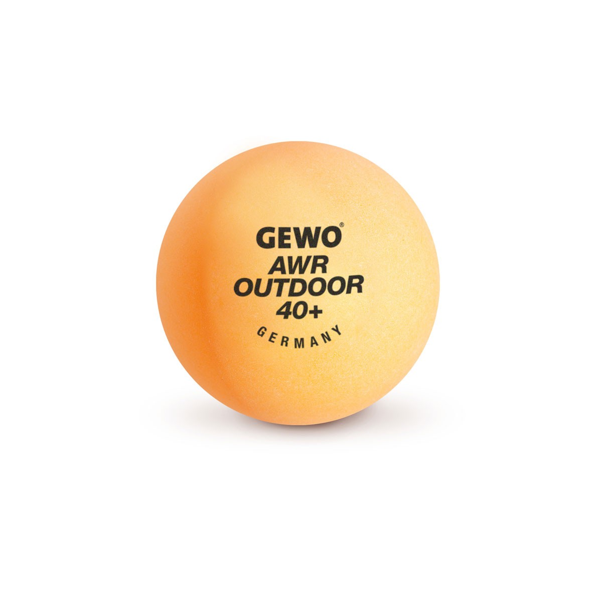 GEWO Ball AWR Outdoor 40+ 6er orange