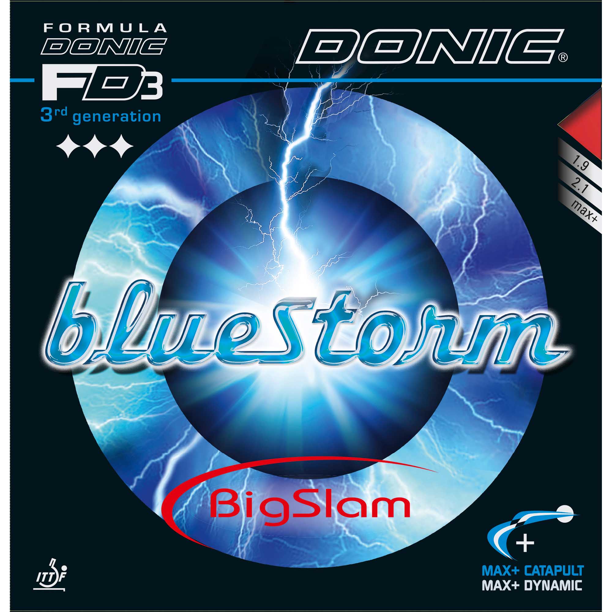 Donic Belag Bluestorm Big Slam rot 1,9 mm