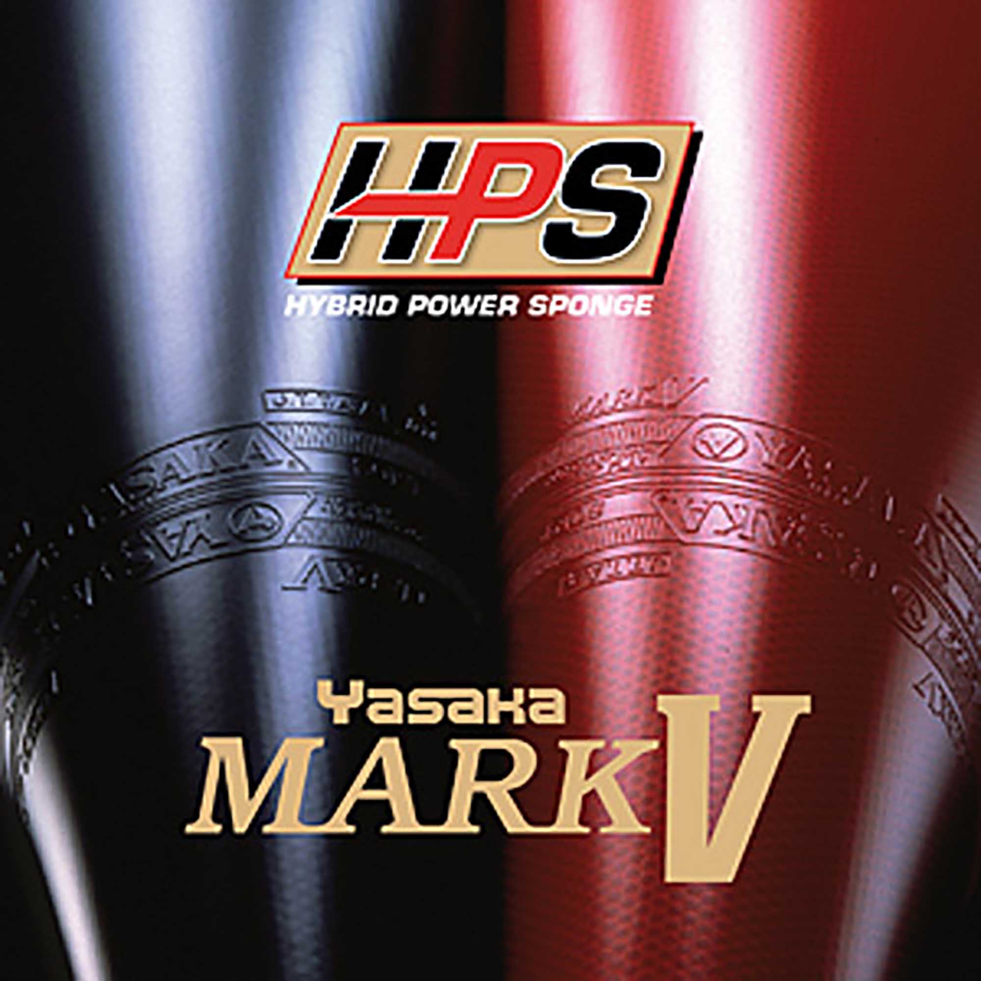 Yasaka Belag Mark V HPS rot 2,0 mm