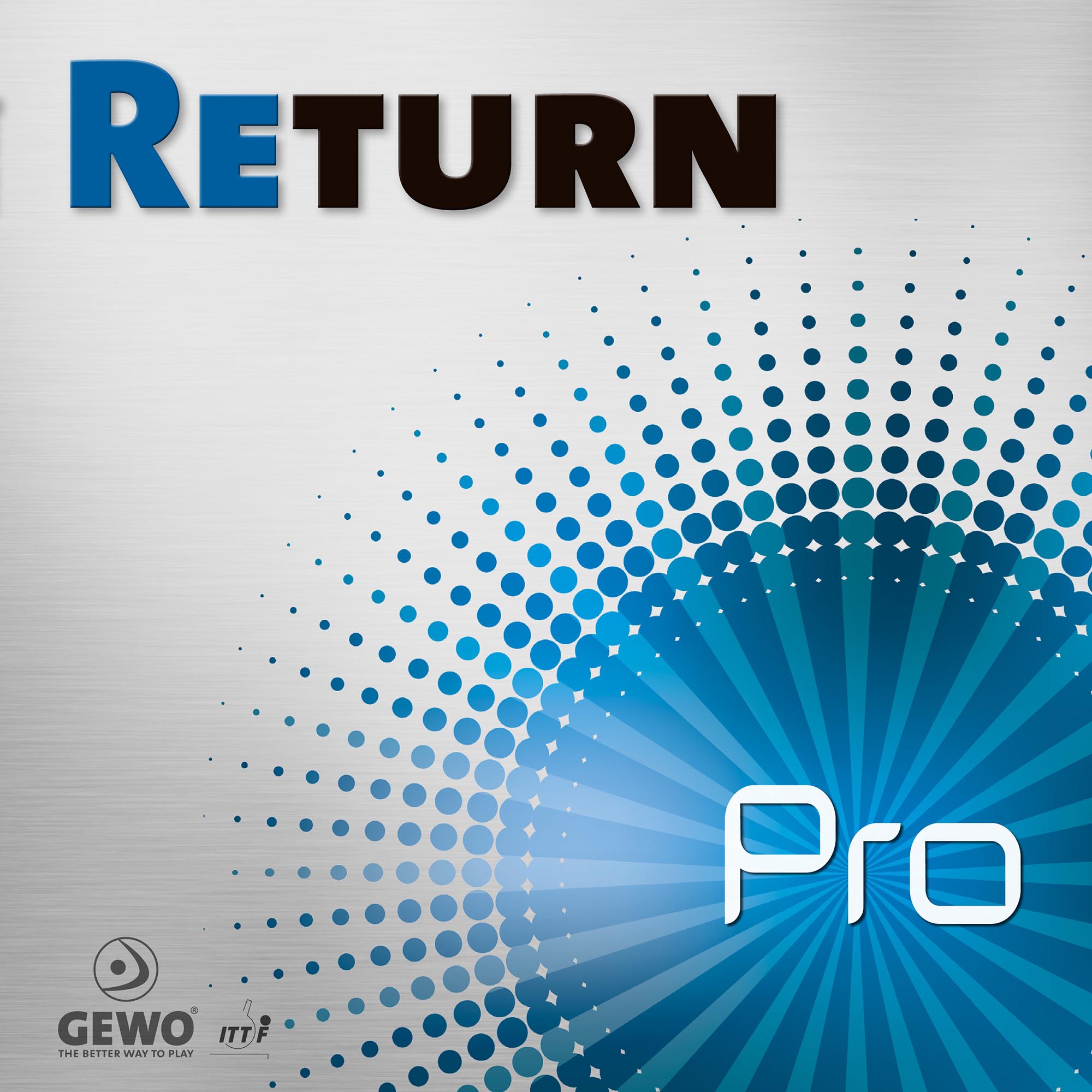 GEWO Belag Return Pro rot 1,6 mm