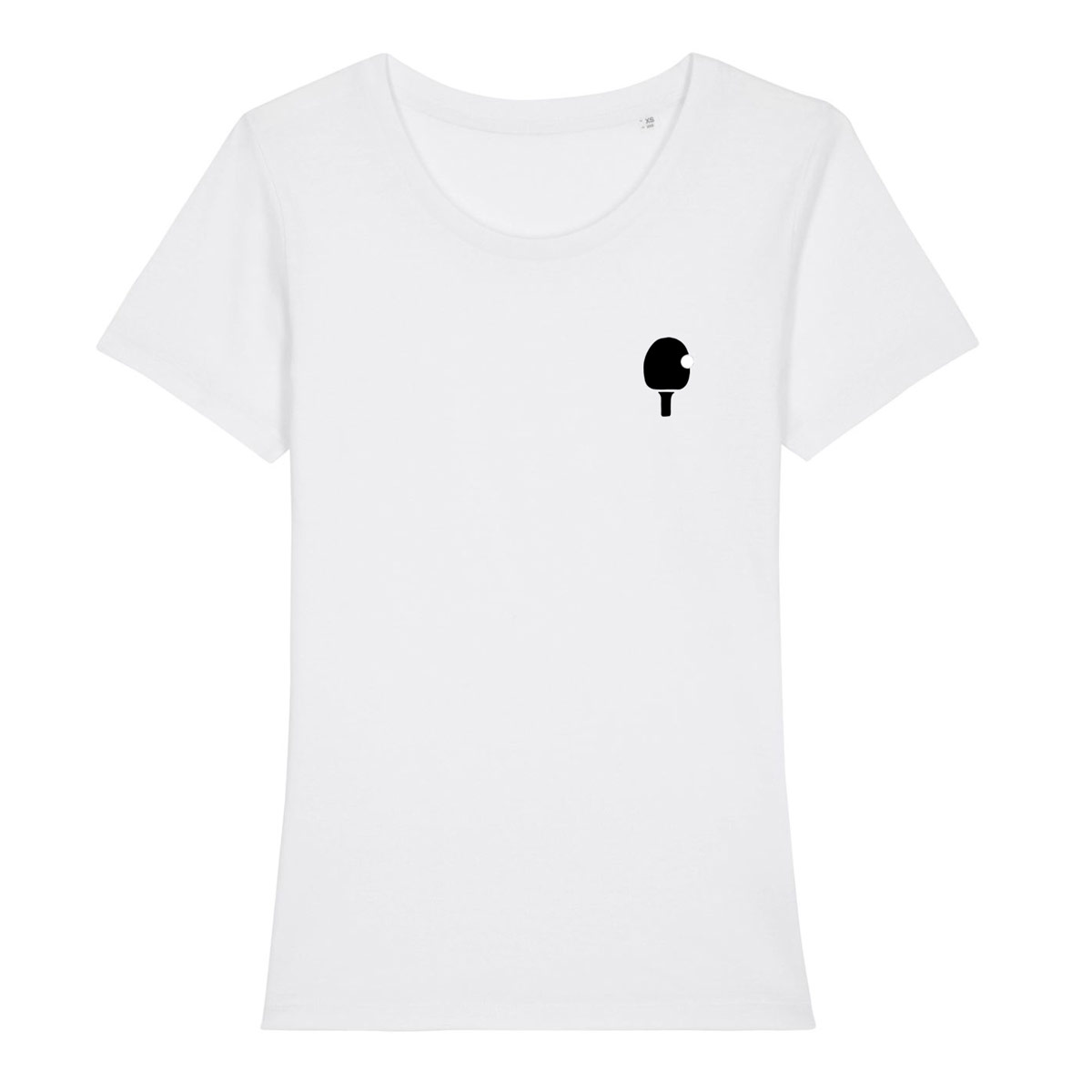 PPP T-Shirt Women`s Racket White