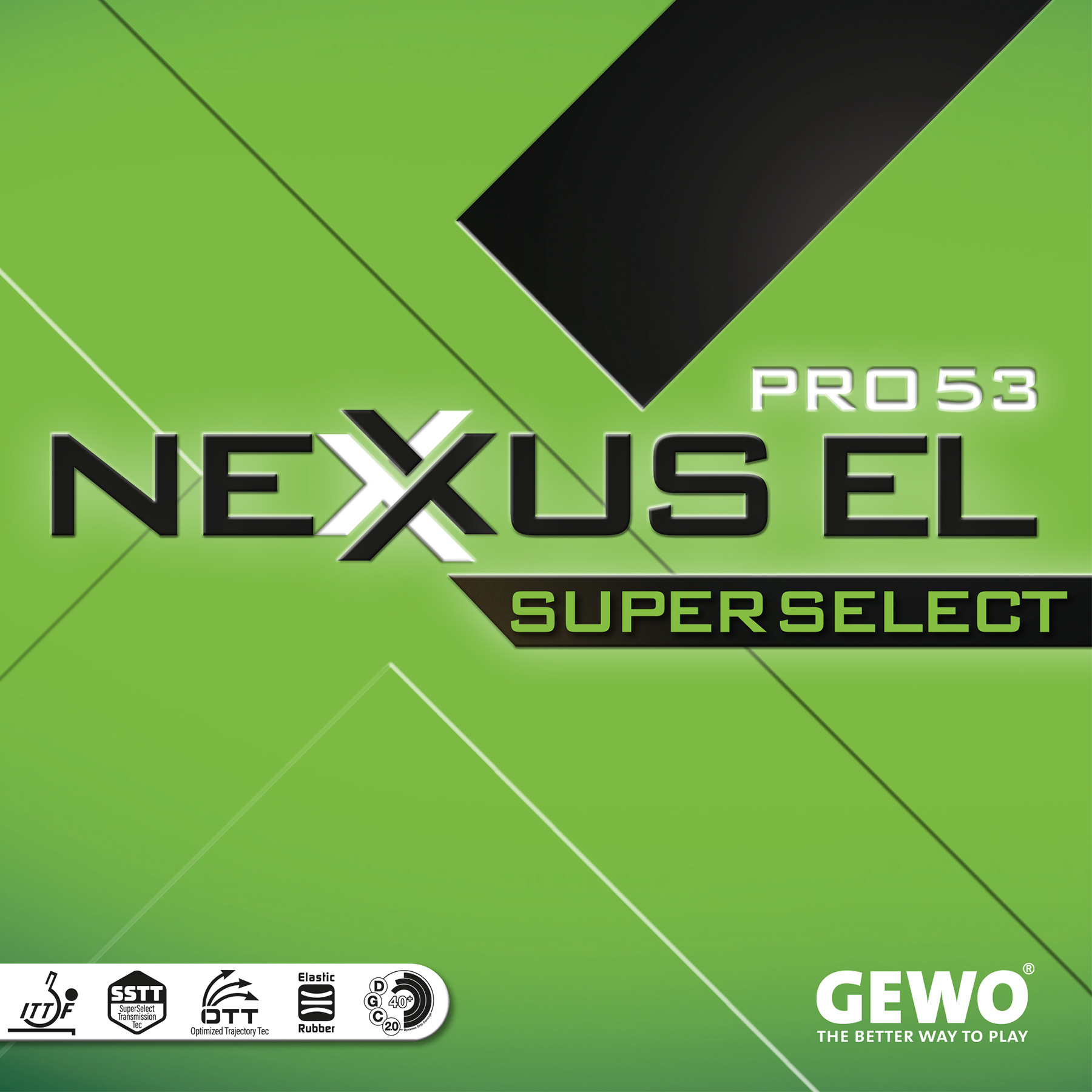 GEWO Belag Nexxus EL Pro 53 SuperSelect