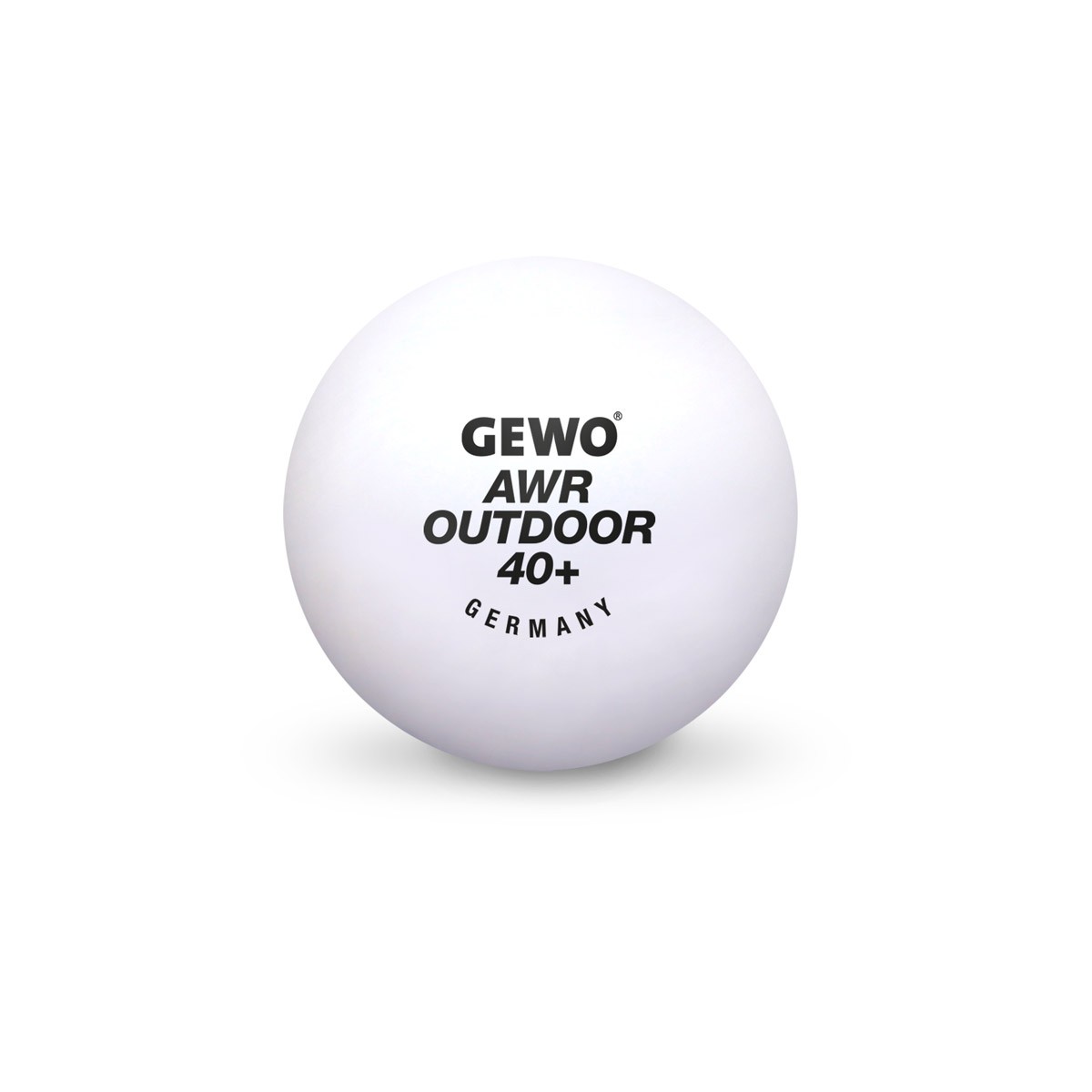 GEWO Ball AWR Outdoor 40+ 6er weiß