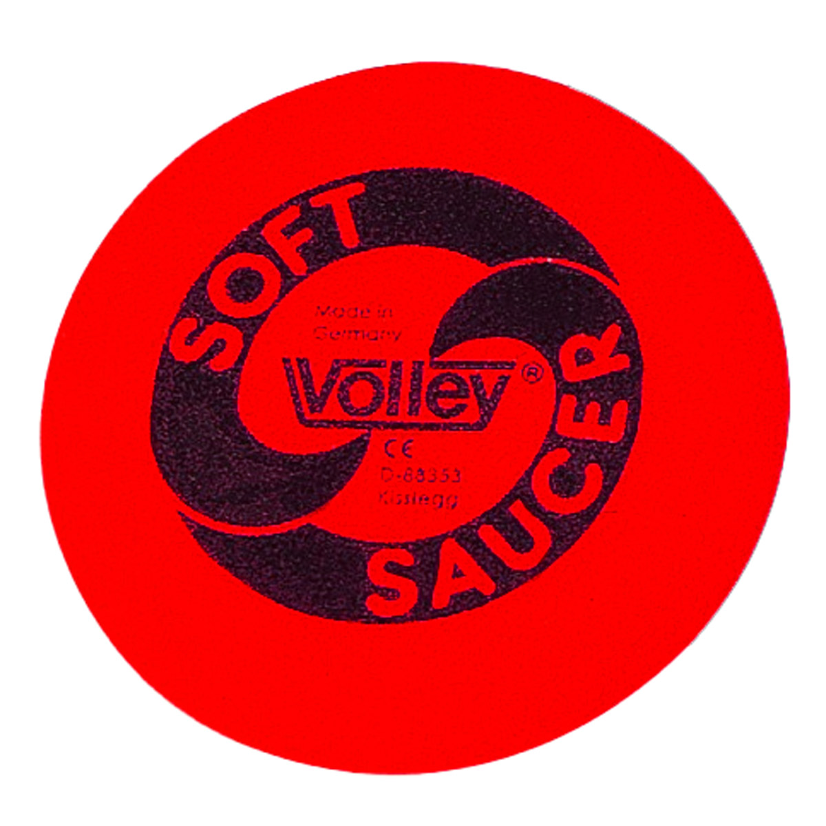Volley Wurfscheibe "Soft" rot