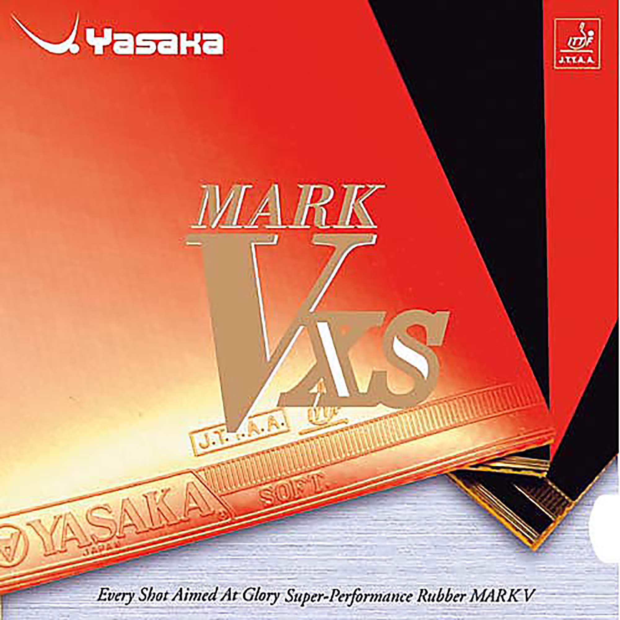 Yasaka Belag Mark V XS rot 1,8 mm